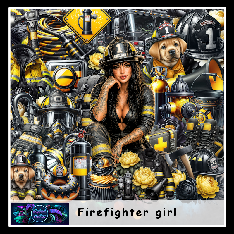(image for) Firefighter girl
